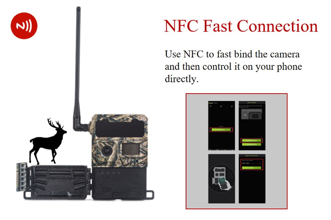 4G LTE network trail camera NFC connection APP remote control-02 (3)