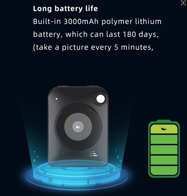 time lapse camera battery